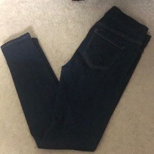 Jeans with an elastic waist band